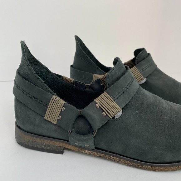 Free People Navy Blue Mandalyn Ankle Boots - Picture 3 of 12